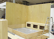 木工造作の施工現場1