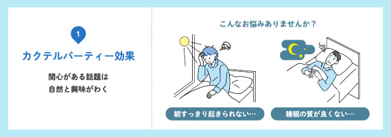 カクテルパーティー効果